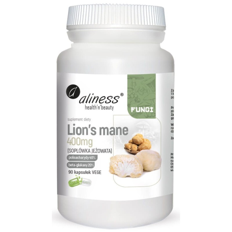 ALINESS Fungi SOPLÓWKA Lion's Mane 90k EKSTRAKT