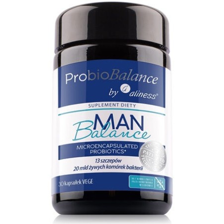 Aliness ProbioBALANCE Probiotyk dla Mężczyzn 30kap