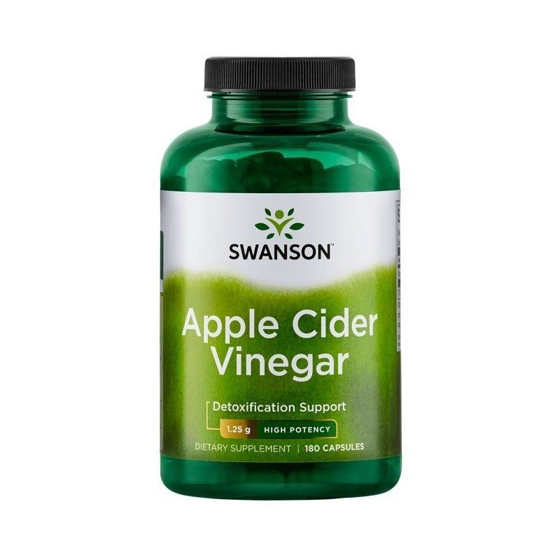 Apple Cider Vinegar OCET JABŁKOWY kapsułki 180 szt. Suplement diety Swanson Health Products