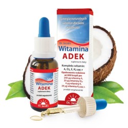 Witamina ADEK witamina D płyn 20 ml - suplement diety Dr. Jacob's Medical