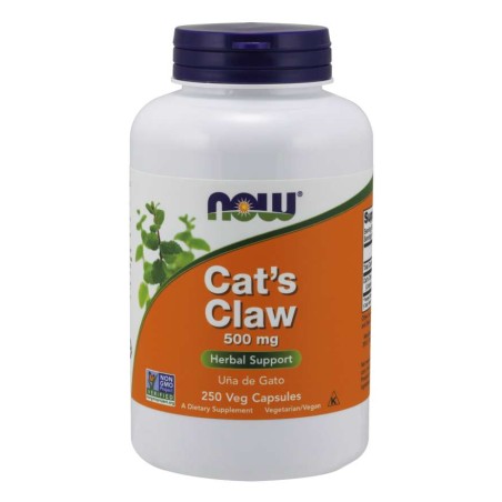 Cat's Claw kapsułki 250 ml 250 szt. Suplement diety Now Foods
