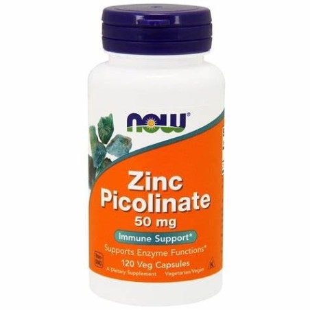 Zinc Picolinate cynk kapsułki 120 szt. Suplement diety Now Foods