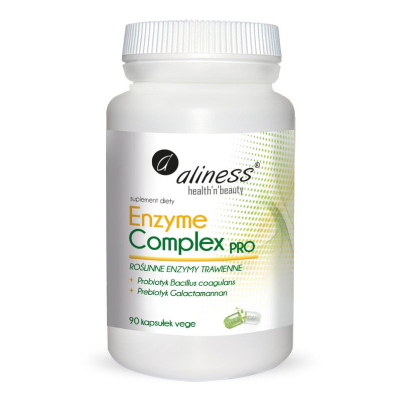 Aliness Enzyme Complex PRO 90 kap ENZYMY TRAWIENNE