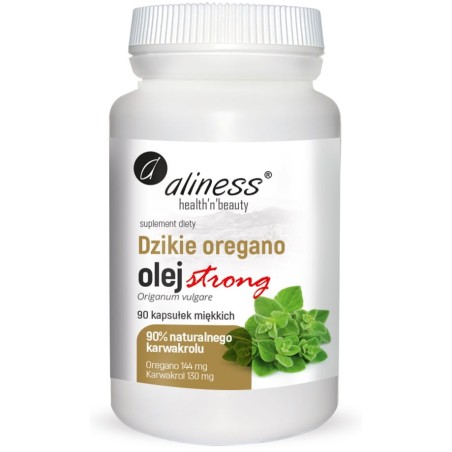 OLEJEK Z OREGANO DZIKIE 100% NATURALNE 90K ALINESS