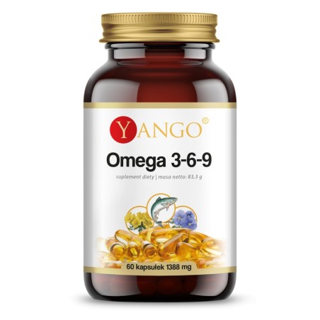 Omega 3-6-9 (60 kapsułek) YANGO