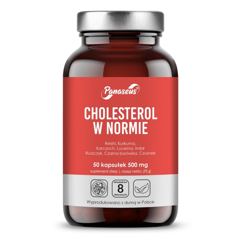 Cholesterol w normie - 50 kaps - Panaseus