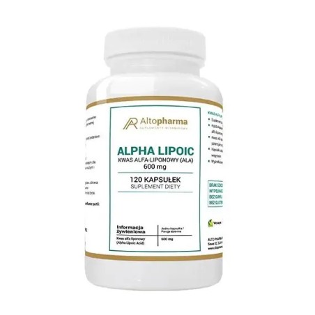 Alpha Lipoic kwas alfa-liponowy 120szt Alto Pharma