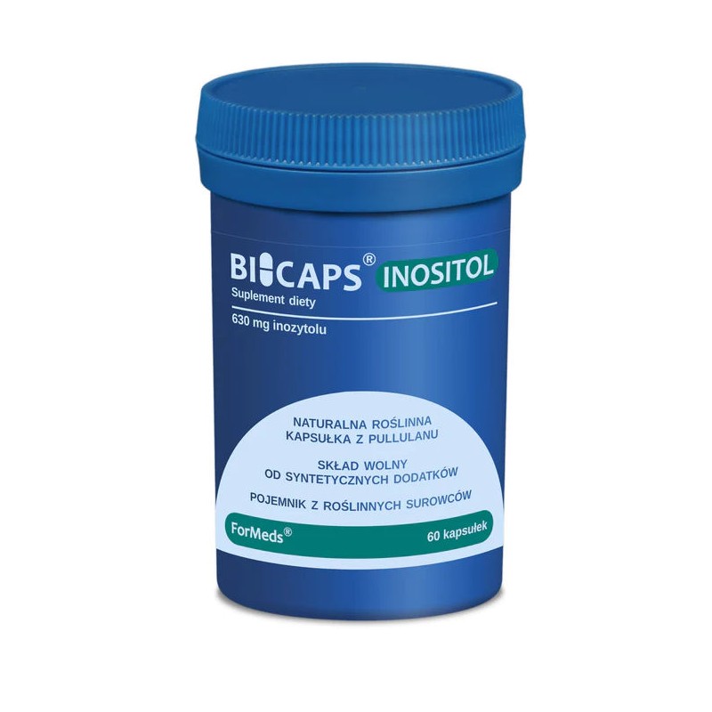 BICAPS INOSITOL 60 caps. INOZYTOL WITAMINA ForMeds