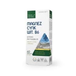 Magnez Cynk Wit. B6 Medica Herbs