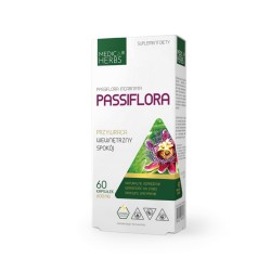 MEDICA HERBS Passiflora 600 mg Suplement diety 60 kapsułek