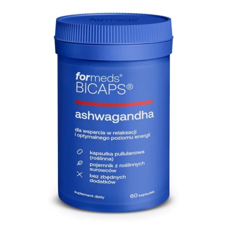 Ashwagandha 60 kaps 10% Witanolidów ForMeds Bicaps