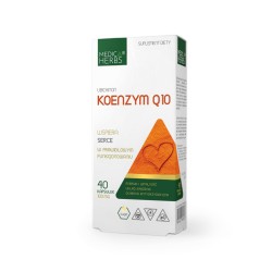 Koenzym Q10 Ubichinon 40kaps.100 mg MEDICA HERBS
