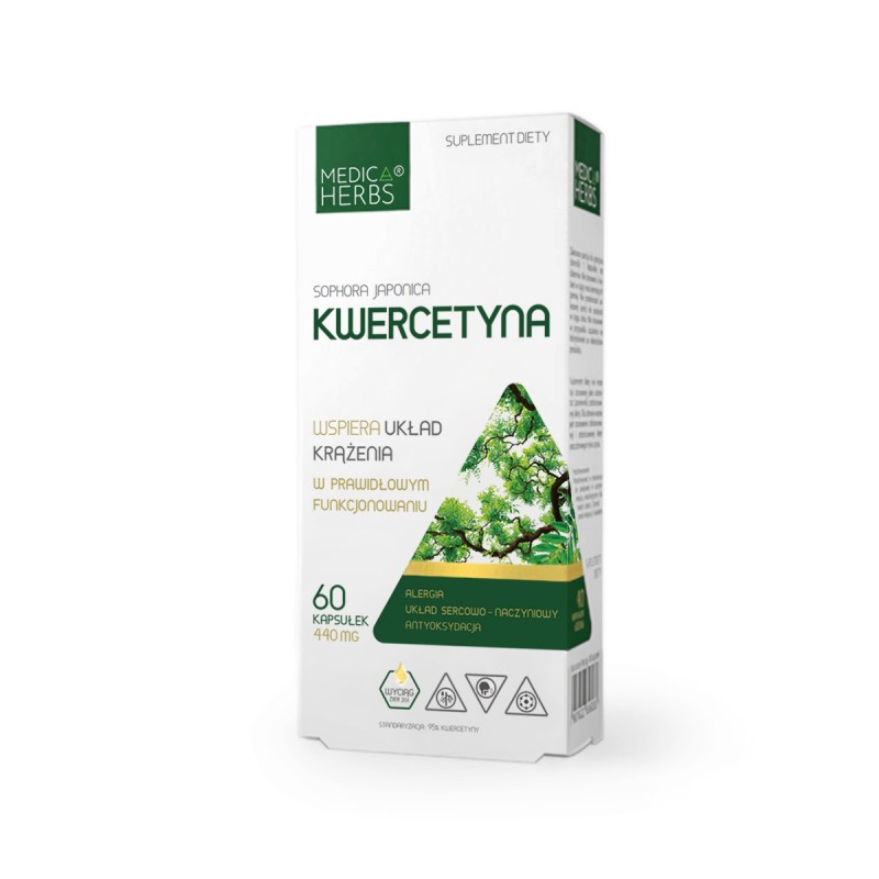 Kwercetyna 60 kaps MEDICA HERBS