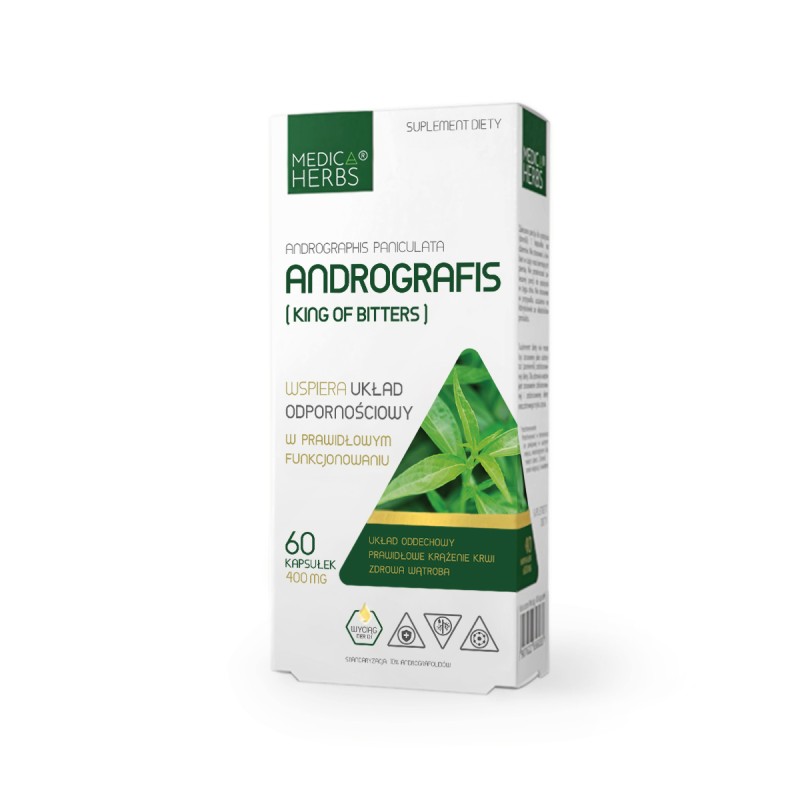 ANDROGRAFIS 400 MG 60 KAPS Medica Herbs