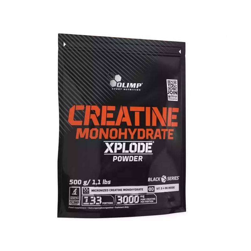 Olimp Creatine Monohydrate Xplode Powder - 500 g Pomarańcza