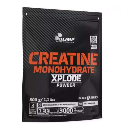 Olimp Creatine Monohydrate Xplode Powder - 500 g Pomarańcza