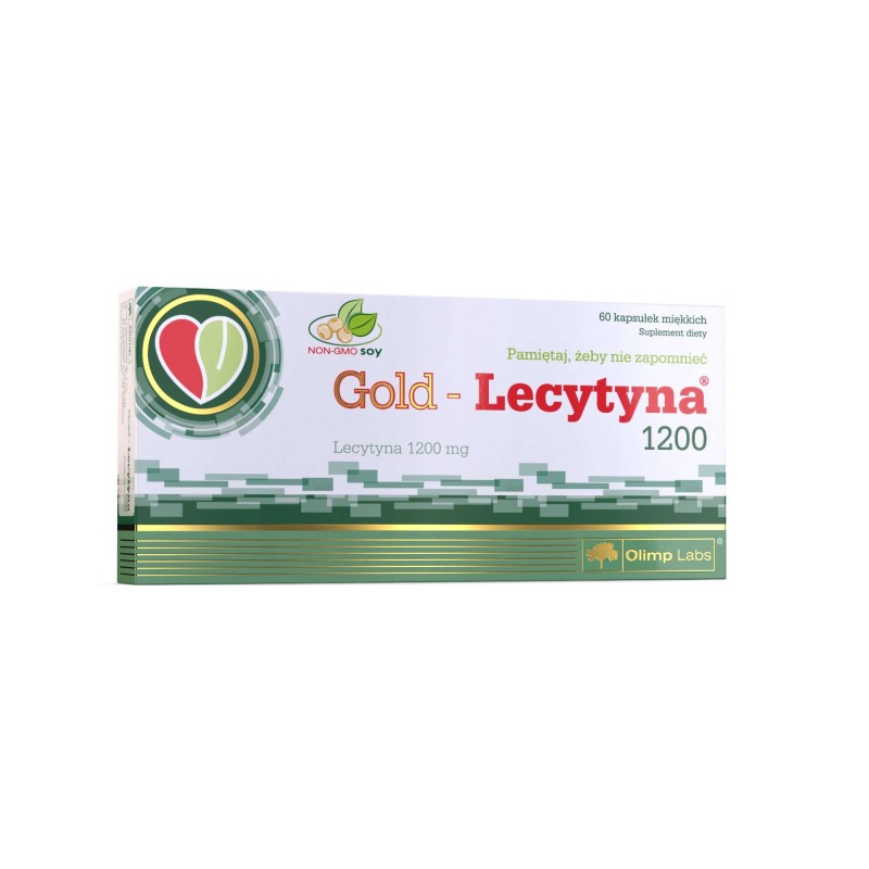 OLIMP Gold Lecytyna 1200 mg pamięć koncentracja 60 kaps.