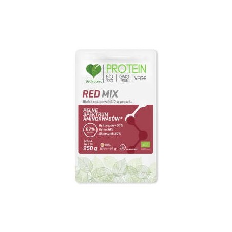 Red MIX Białek Roślinnych BIO 250g BEORGANIC