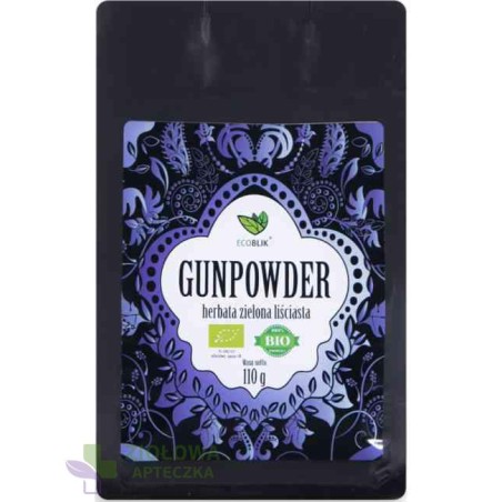 Herbata GUNPOWDER EcoBlik 110g EKO BIO Zielona