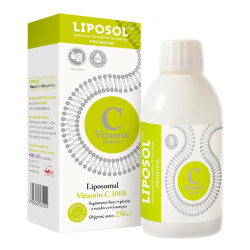 Liposomalna Witamina C1000 LIPOSOL smak cytrynowy Wolne rodniki Aliness
