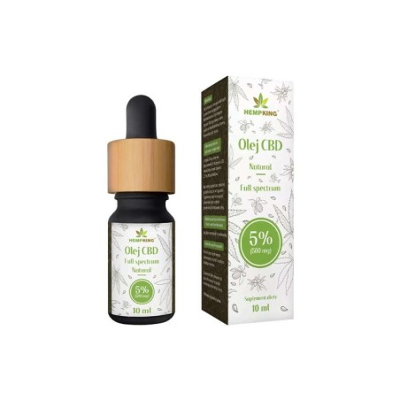 Olej Natural 5% CBD 10ml – 500mg HempKing