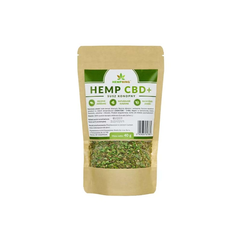 Susz konopny HEMP CBD. herbata - 40g HempKing