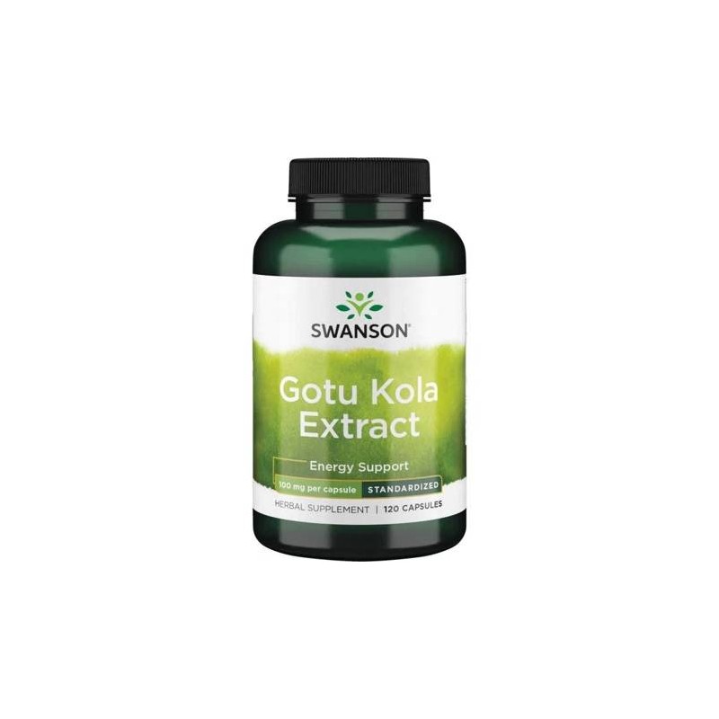 SWANSON Gotu Kola ekstrakt 100 mg 120 kaps - suplement diety