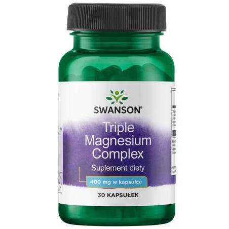 Swanson Triple Magnesium complex 30k. Skurcze