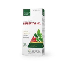 Medica Herbs Berberyna HCl 40 szt. kapsułki