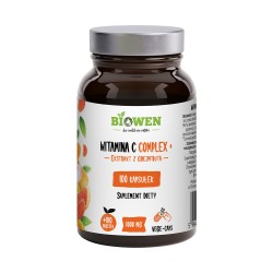 BIOWEN-HEMPKING ,Witamina C Complex + | 100 kapsułek | BIO