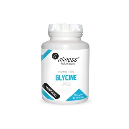 Aliness GLYCINE 800 mg x 100 vege caps Medicaline