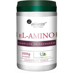 Aliness eL-AMINO kompleks aminokwasowy b.smaku, proszek 200g