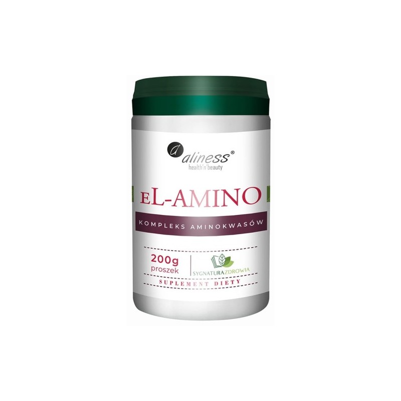 Aliness eL-AMINO kompleks aminokwasowy b.smaku, proszek 200g