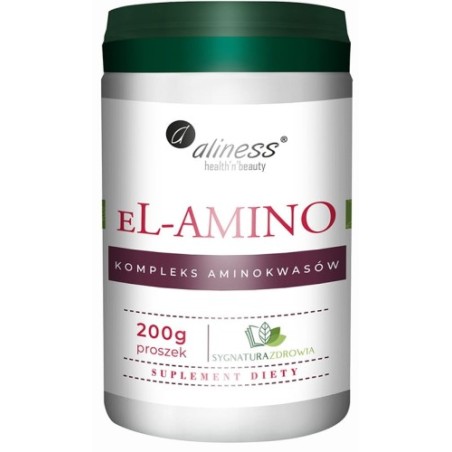 Aliness eL-AMINO kompleks aminokwasowy b.smaku, proszek 200g