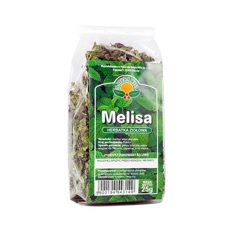 Melisa herbata ziołowa 25g Natura Wita