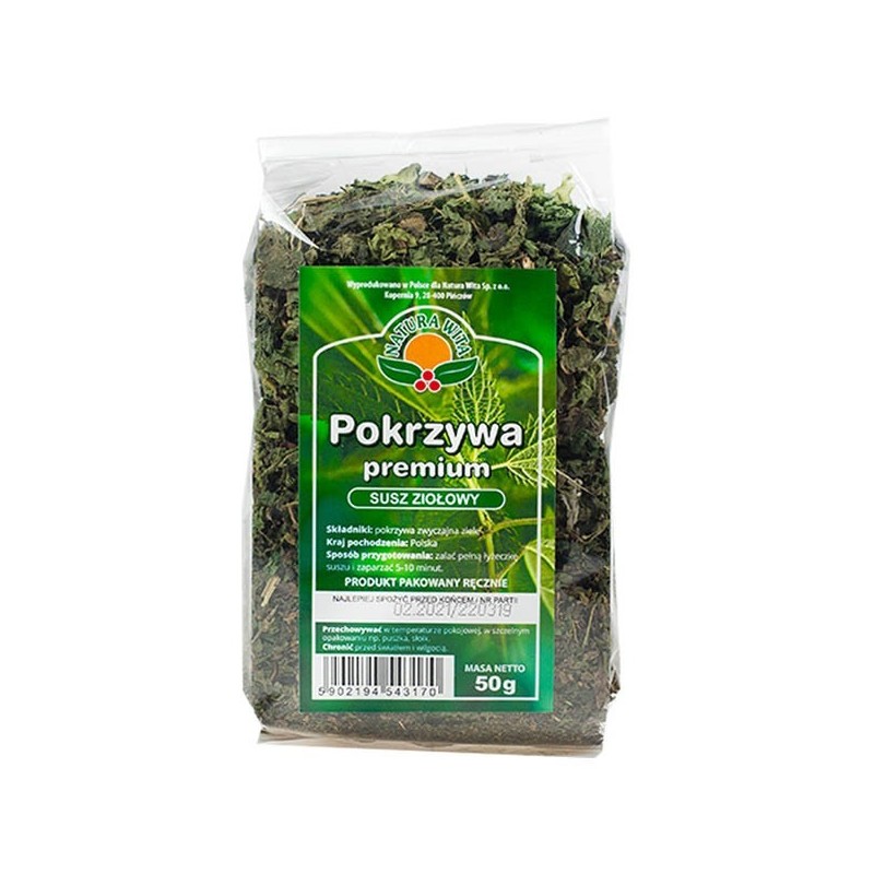 Pokrzywa zwyczajna PREMIUM 50g Natura Wita