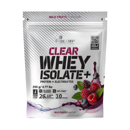 Olimp Clear Whey Isolate+  wild fruits flavour - 350 g bag