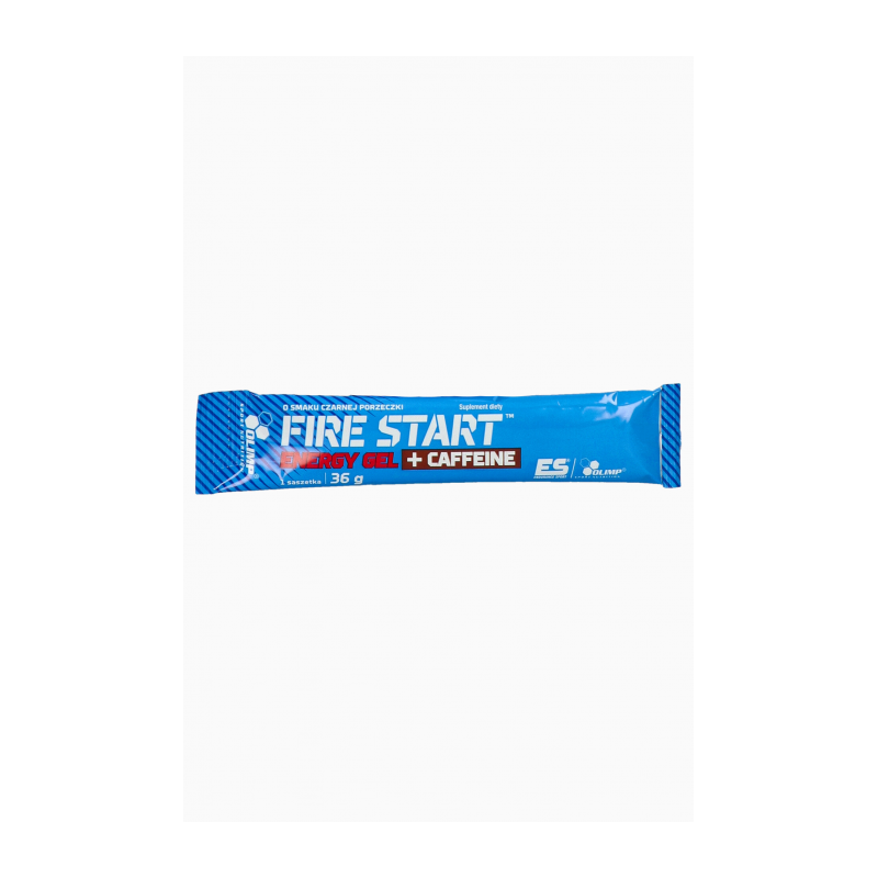 Olimp Fire Start Energy Gel + Caffeine  - 36 g czarna porzeczka