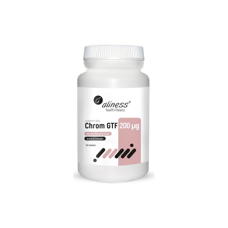 ALINESS Chrom GTF Active Cr-Complex 200 µg 100 tabl.