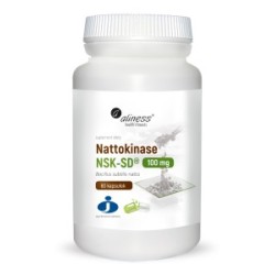 ALINESS Nattokinase NSK-SD® 100 mg x 60 Vege Caps