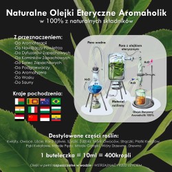 Aromaholik Naturalny Olejek Eteryczny pomarańcza10 ml. STRES apetyt