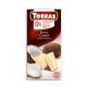 Torras-Czekolada biała z kokosem Torras 75 g