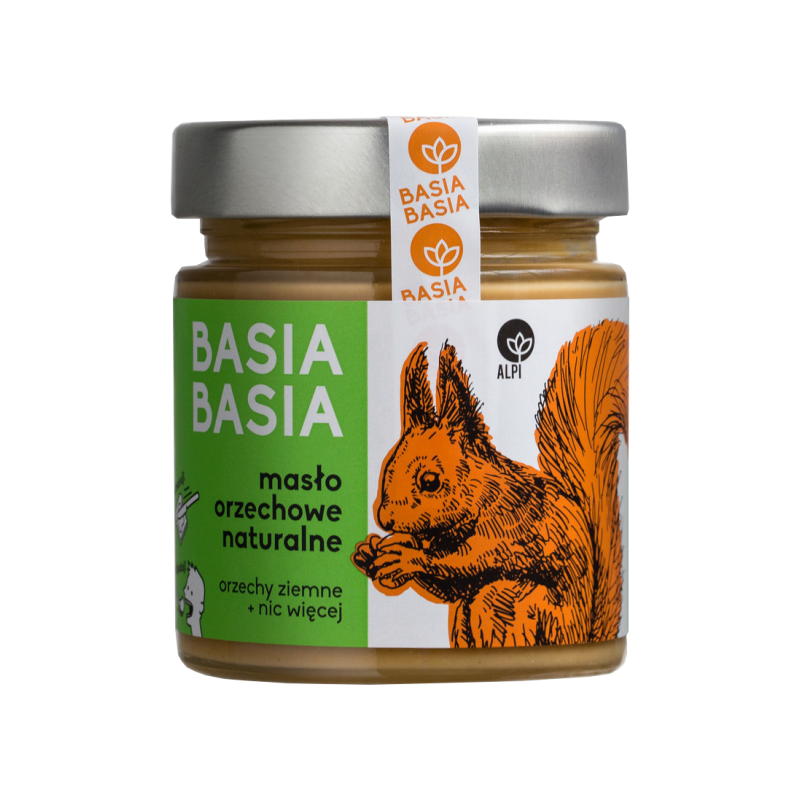 Krem orzechowy naturalny 210 g Basia Basia-Alpi