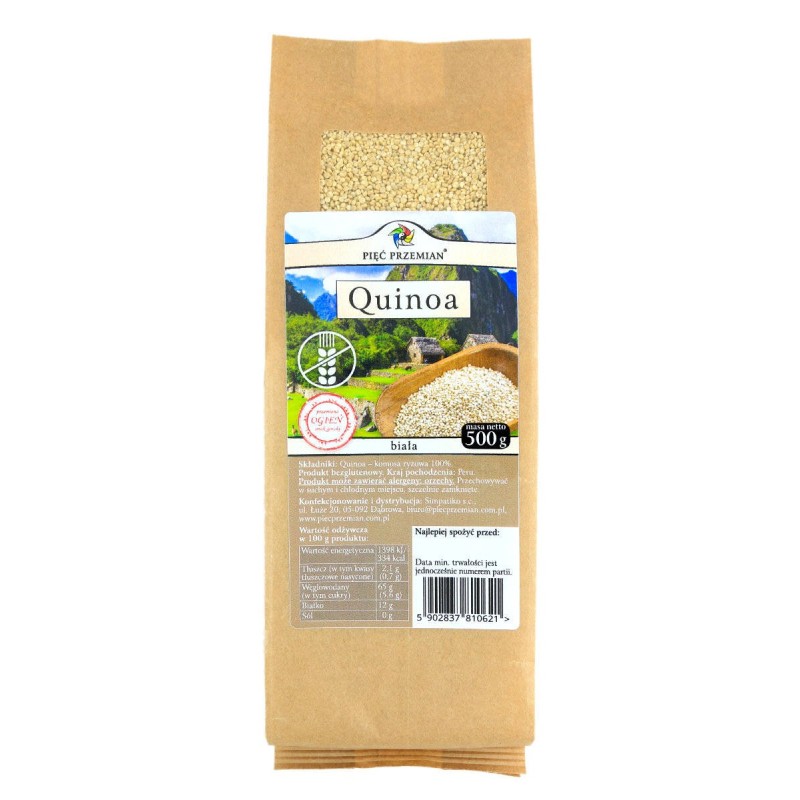 Quinoa komosa ryżowa bezglutenowa 500g Pięć Przemian