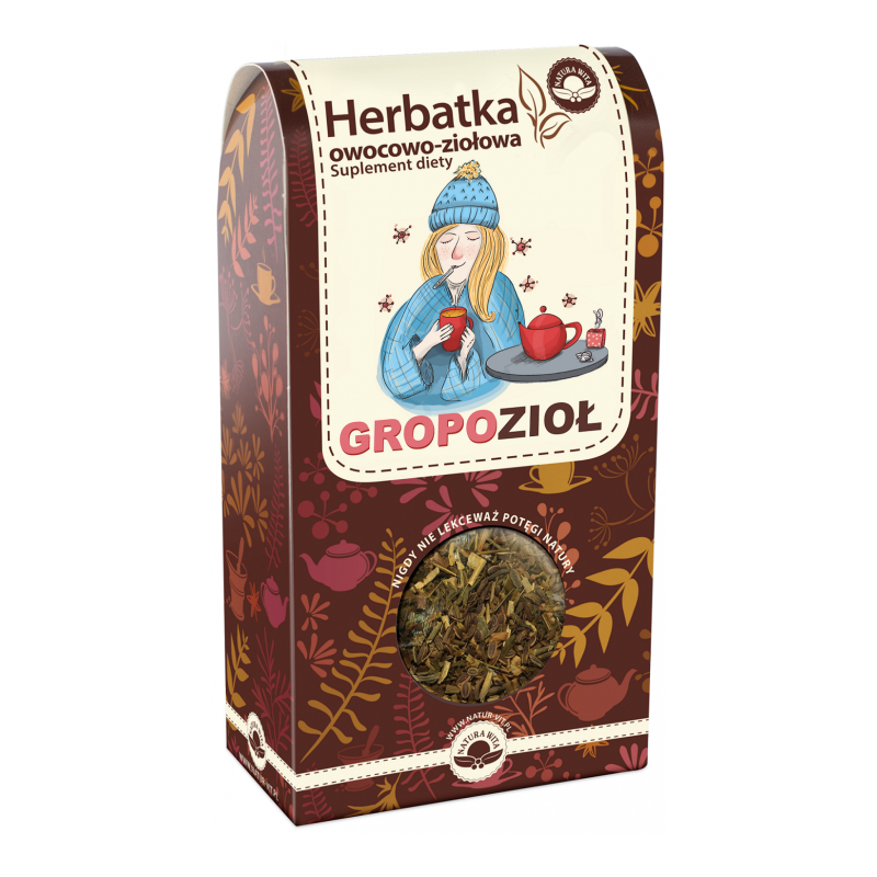 HERBATKA GROPOZIOŁ  SUPLEMENT DIETY  80g Natura Wita