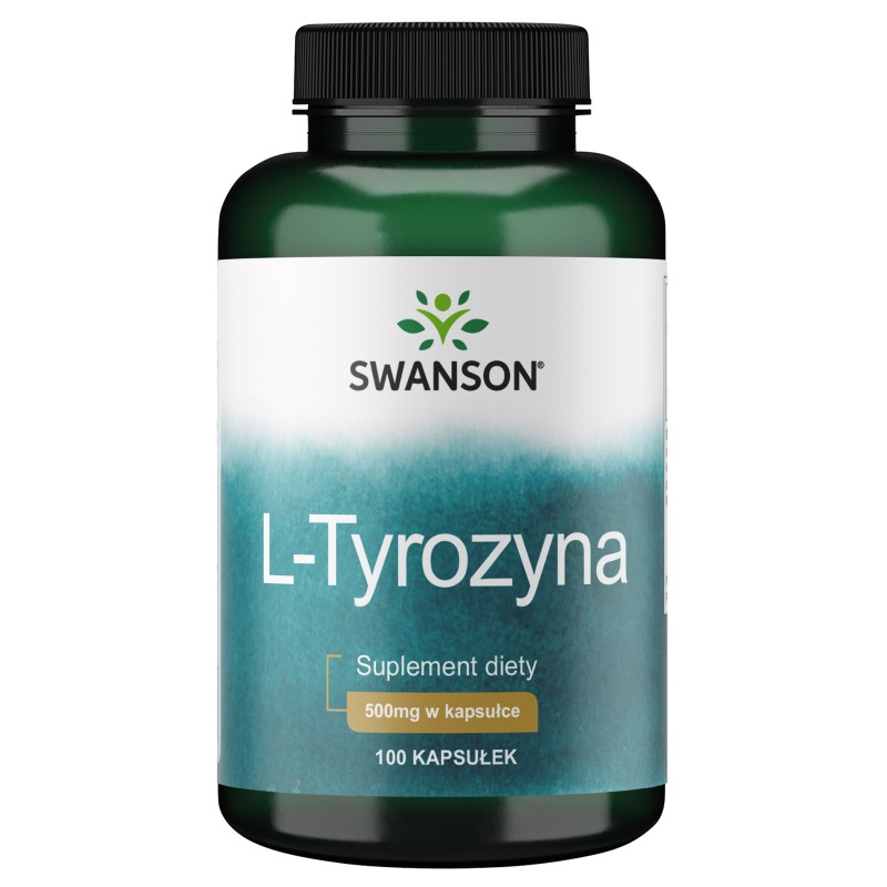 Swanson L-Tyrozyna 500 mg 100 kapsułek