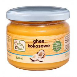 Masło sklarowane Ghee 320 ml kokosowe Palce Lizać