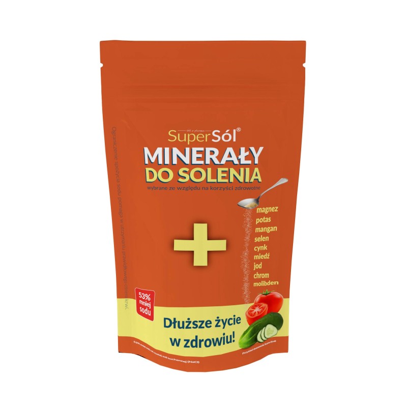 Minerały do solenia Super sól 500 g Pięć Przemian