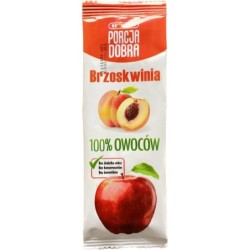 Porcja Dobra Przekąska jabłko brzoskwinia 16g Pure Life