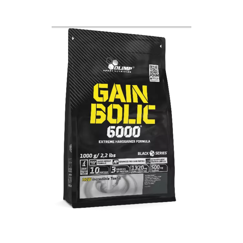 Olimp Gain Bolic 6000 - 1000 g vanilla flavour